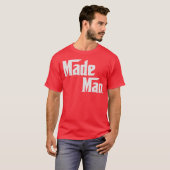 maakte man grappig t-shirt (Voorkant volledig)