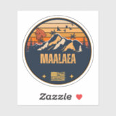 Maalaea, Hawaï Sticker (Vel)