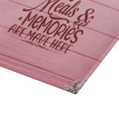 Maaltijden & herinneringen worden hier gemaakt snijplank (Hoek)