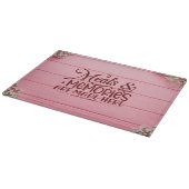 Maaltijden & herinneringen worden hier gemaakt snijplank (Hoek)