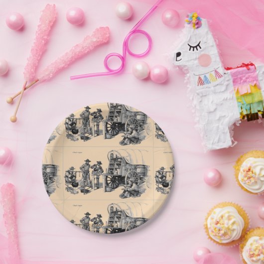 Maaltijden op wielen Ranch Style Papieren Bordje (Feest)