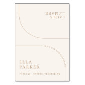 Maaltijdkeuze Place Card Boho Wedding Guest Place Kaart (Voorkant)