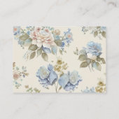 Maaltijdkeuze RSVP  Carriage Ivory Informatiekaartje (Achterkant)