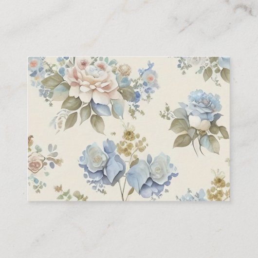 Maaltijdkeuze RSVP  Carriage Ivory Informatiekaartje (Achterkant)