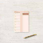 Maaltijdplan Post-it Notities Post-it® Notes (Op bureau)