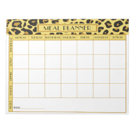 Maaltijdplanner Notitieblok