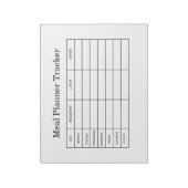 maaltijdplanner tracker notitieblok (Linkerzijde)