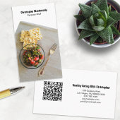 maaltijdtabel Persoonlijke Chef Aangepaste foto in Visitekaartje