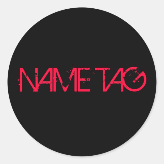 MAAMPLAATJE RONDE STICKER (Voorkant)