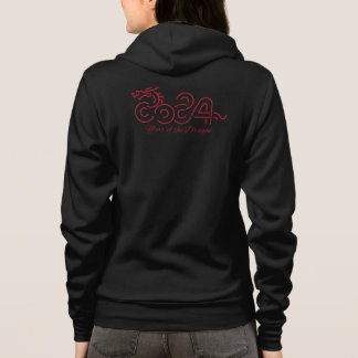 Maan: 2024 Jaar van de Draak Hoodie