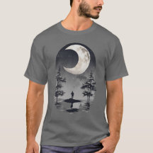 Maan 8 licht, maanstraal, satelliet, hemels