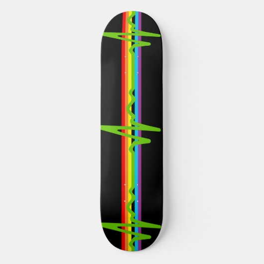 Maan achterkant persoonlijk skateboard (Voorkant)