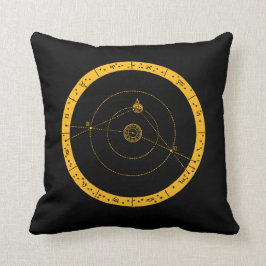  maan astronomie ruimtewetenschappen nerd kussen