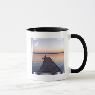 Maan boven Buscharner voetgangersbrug   Starnbergm Mok