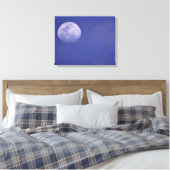 Maan boven de Galapagos-eilanden, Ecuador Canvas Afdruk (Insitu (Slaapkamer))