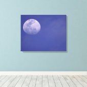 Maan boven de Galapagos-eilanden, Ecuador Canvas Afdruk (Insitu (Houten vloer))