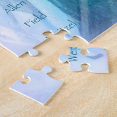 "Maan boven IJsland" Legpuzzel (Zijkant)