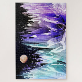 "Maan boven IJsland" Legpuzzel