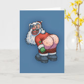 Maan boven mijn schoorsteen kaart (Gele Bloem)