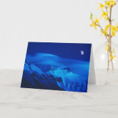 Maan boven Mt. Everest Tibet, China Kaart (Gele Bloem)