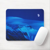 Maan boven Mt. Everest Tibet, China Muismat (Met muis)