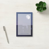 Maan boven Stonehenge | Wiltshire, Engeland Post-it® Notes (Kantoor)
