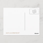 MAAN BRIEFKAART (Achterkant)