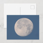 Maan  briefkaart (Voorkant / Achterkant)