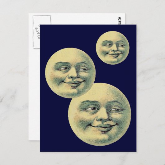  maan briefkaart (Voorkant / Achterkant)