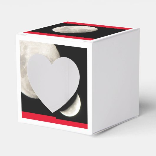 Maan Cadeau Doos Bedankdoosjes (Voorkant Zijde)