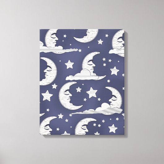 Maan Canvas Afdruk (Voorkant)