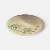 Maan Chinees Metaal Ox Nieuwjaar 2021 PP Papieren Bordje (Gekanteld)