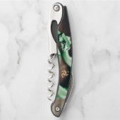 Maan Chinees Nieuwjaar Slang Monogram Verjaardag C Kurkentrekker (Voorkant)