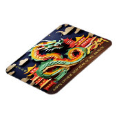 Maan Chinees Nieuwjaar van de Draak 2024 FPM1 Magneet (Linkerzijde)