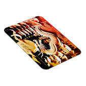 Maan Chinees Nieuwjaar van de Draak 2024 FPM2 Magneet (Rechterzijde)