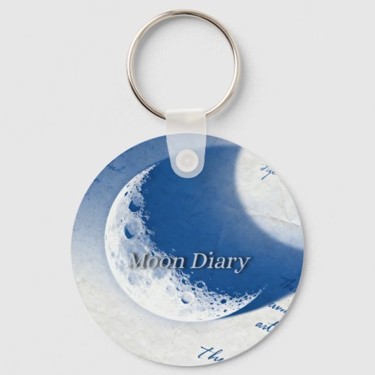 Maan Dagboek Sleutelhanger (Voorkant)