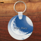 Maan Dagboek Sleutelhanger (Achterkant)