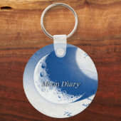 Maan Dagboek Sleutelhanger (Voorkant)