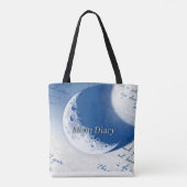 Maan Dagboek Tote Bag (Achterkant)