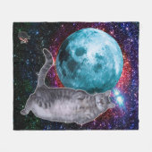Maan Danser Bosco Fleece Deken (Voorkant (Horizontaal))
