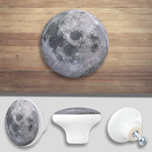 Maan Deurknop Kastgreep Keramische Knop