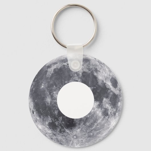 Maan Donut    Sleutelhanger (Voorkant)