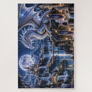Maan Draak – Betoverd Maanrijk Legpuzzel