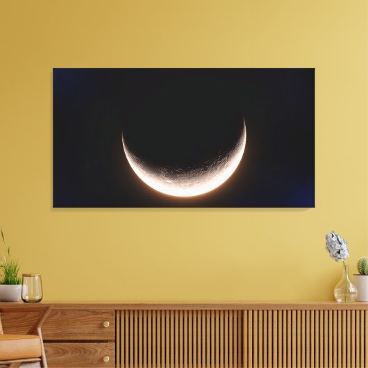 Maan Droom Canvas Afdruk (Insitu (Woonkamer))