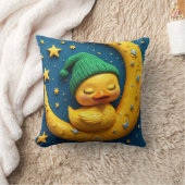 ✨ Maan eend slaapkamersieraden voor baby meisjes � Kussen (Deken)