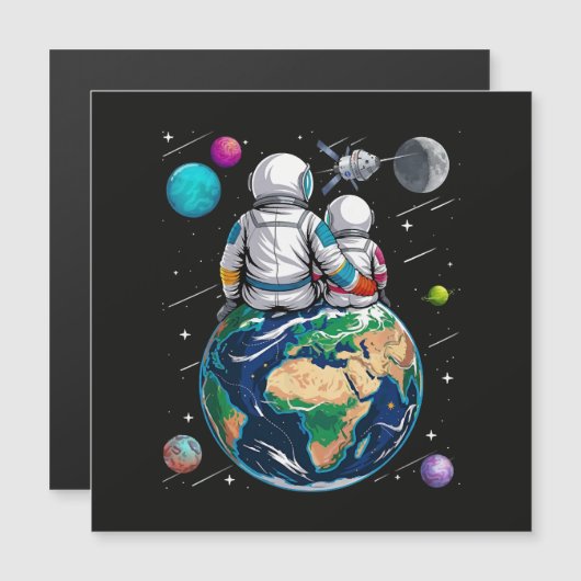 Maan En Astronaut (Voorkant / Achterkant)