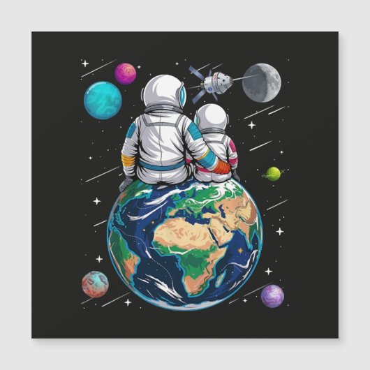 Maan En Astronaut (Voorkant)