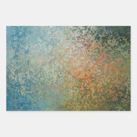 Maan en ballonnen inpakpapier vel (Voorkant 3)