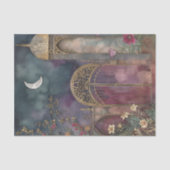 MAAN EN KASTEEL DECOUPAGE TISSUEPAPIER (Voorkant)