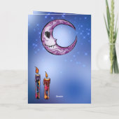 Maan- en Kattendag Dag van de Doden Día de los Mue Kaart (Achterkant)